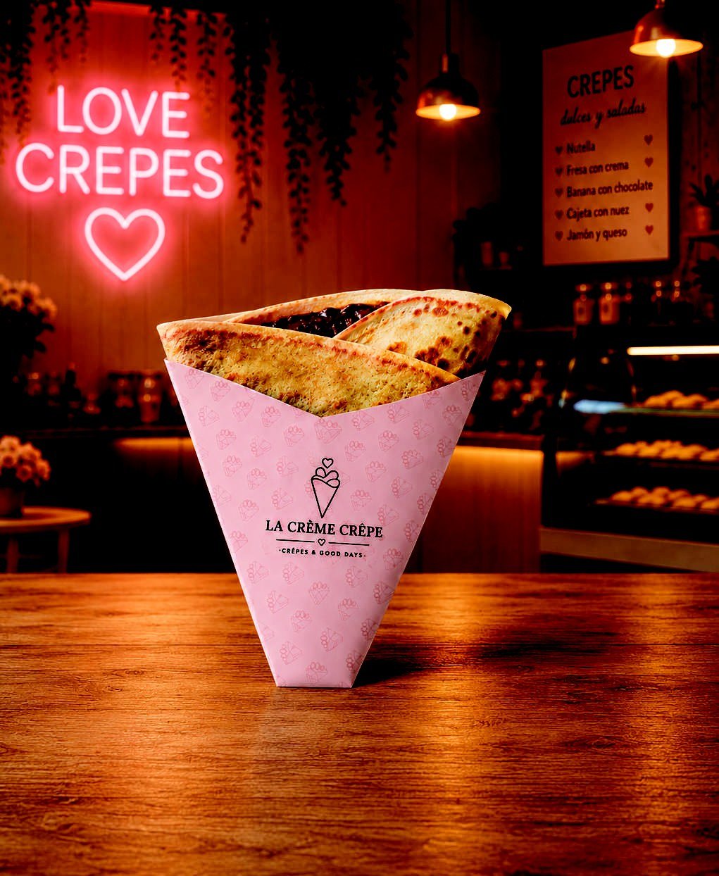 Caja Crepe