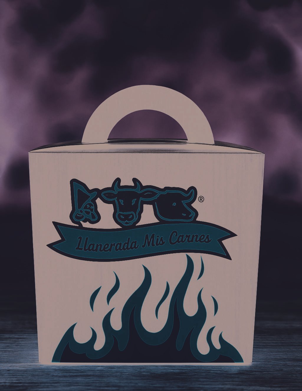 Caja Maletín Cubo